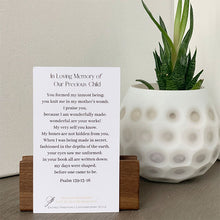 Load image into Gallery viewer, Psalm 139 Memorial Cards (Bulk)