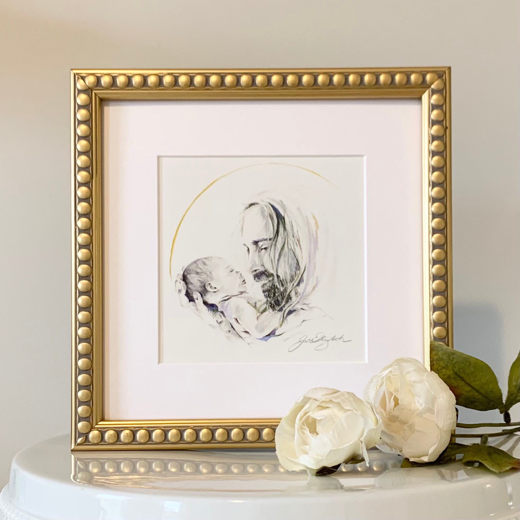 Psalm 139: 13-16 - Jill Elizabeth Art